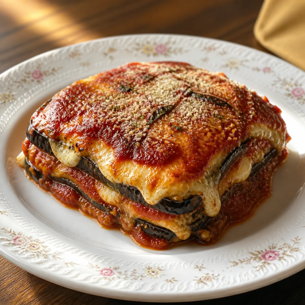 Eggplant parmigiana