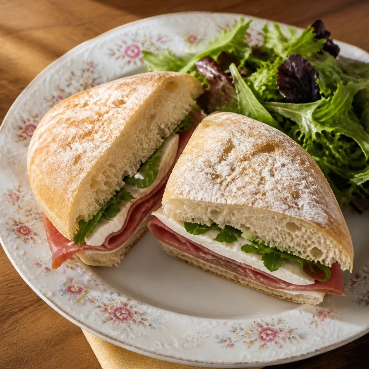 Prosciutto panino